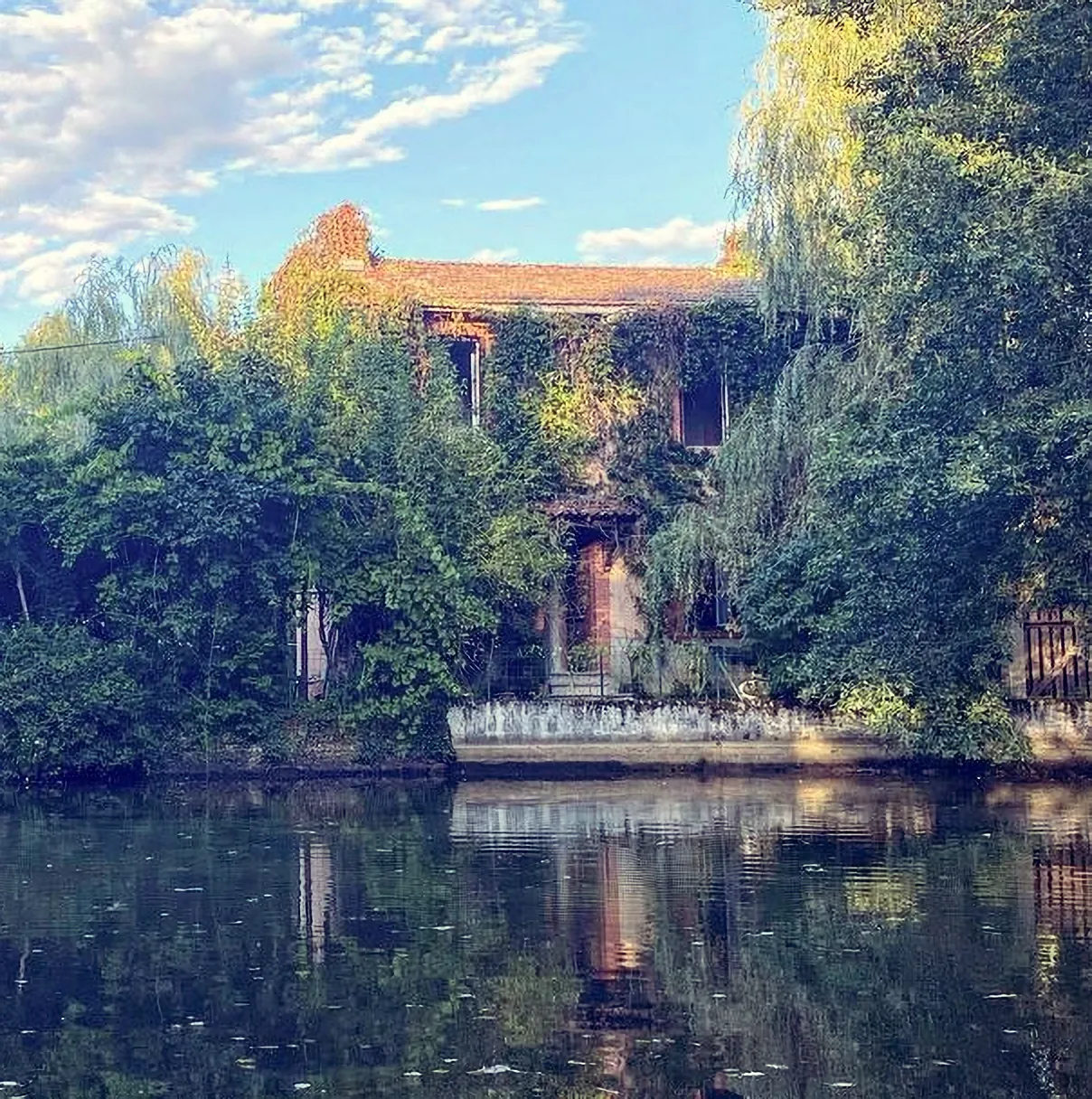 La Maison Rose — extérieur